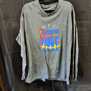 Travis Scott McDonald’s Smile Long Sleeve T-shirt Large Cactus Jack